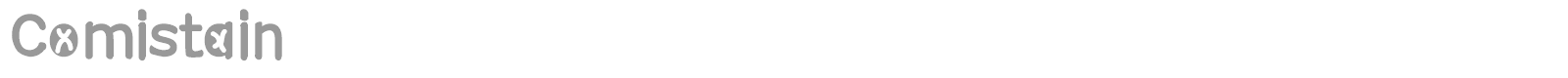 Comistain font preview